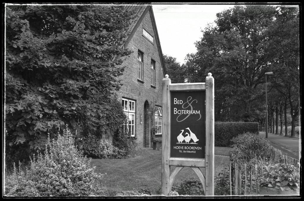 Bed En Boterham Hoeve Boord Ven Bed & Breakfast Еерсел Екстериор снимка